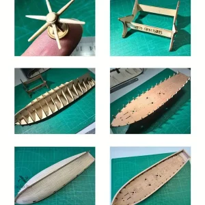 Kit de construction de navire historique, modèle en bois
