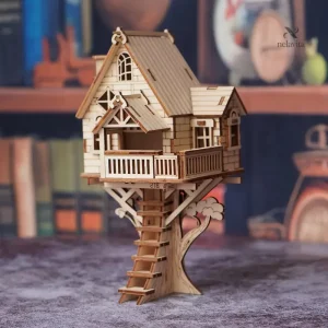 Maquette en bois pour amateurs de modélisme créatif