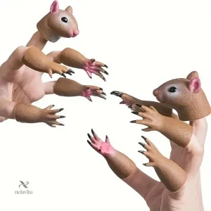 Jouet en forme d'écureuil pour animations ludiques