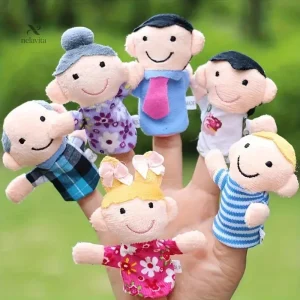 Marionnettes en peluche idéales pour le jeu imaginatif