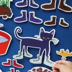 Marionnettes magnétiques pour activités ludiques enfants