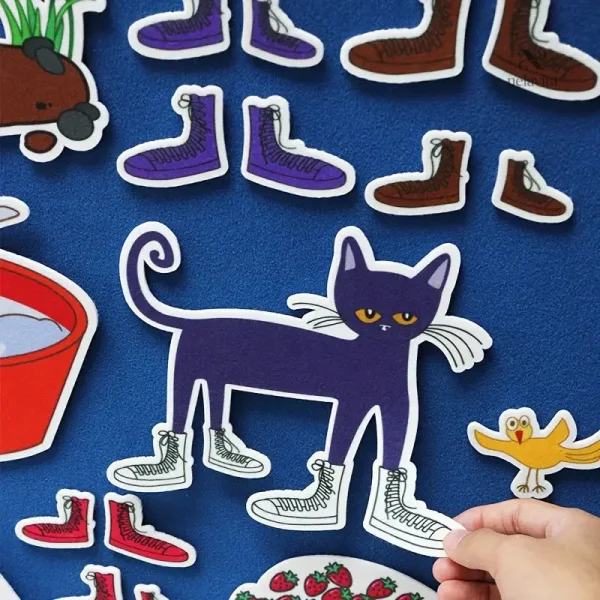 Marionnettes magnétiques pour activités ludiques enfants