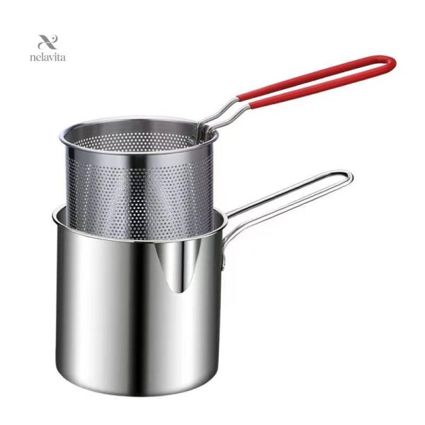 Accessoire de cuisine en acier pour fritures réussies