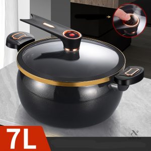 Marmite multifonction antiadhésive 7L grande capacité