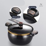 Capacité généreuse de 7L pour cuisiner en grande quantité