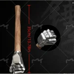 Marteau Poing en Acier avec Manche en Bois