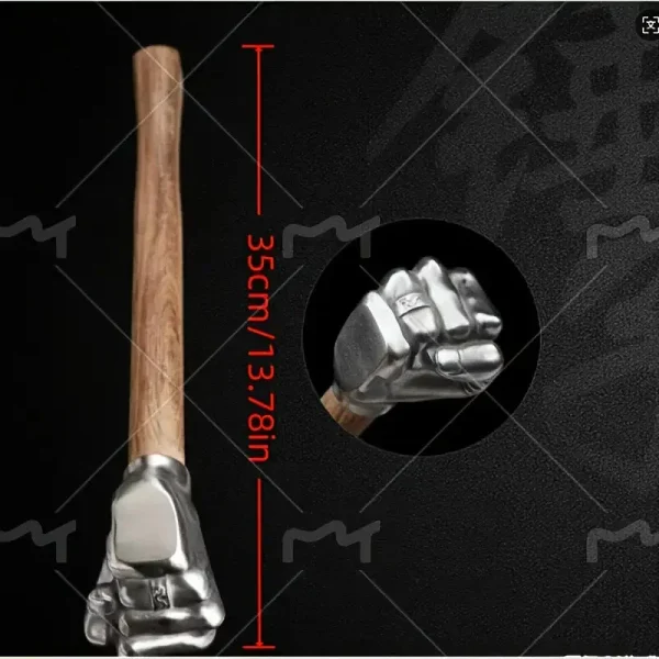 marteau-original-poing-en-acier-avec-manche-en-bois-outil-4amegj-1 Marteau Poing en Acier avec Manche en Bois
