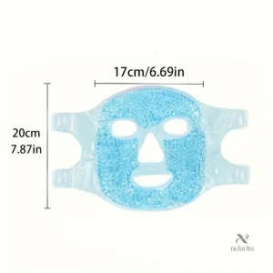 Masque Gel Réutilisable Yeux et Visage – Effet Froid & Décongestionnant pour Poches et Cernes