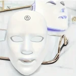 Masque LED 7 Couleurs pour soins du visage à domicile