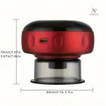 Masseur Électrique Rechargeable à Dépression avec Ventouse