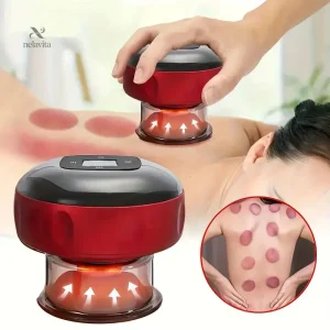 Ventouse Thérapeutique Anti-Douleur avec Lumière Rouge