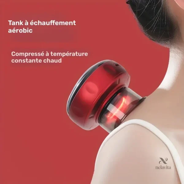 Massage profond avec fonction de chauffage intégrée