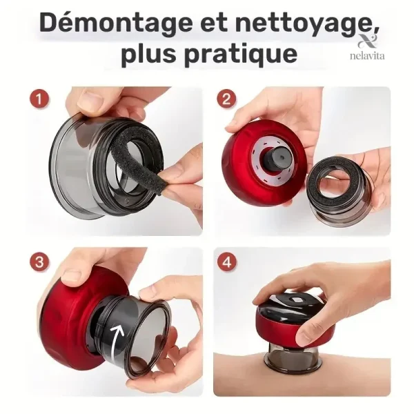 Masseur électrique compact pour un usage à domicile