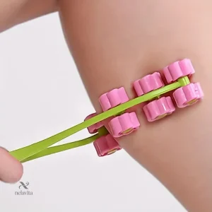 Masseur de Visage à Fleurs pour un Teint Éclatant