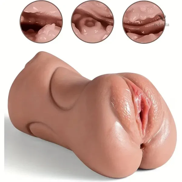 Masturbateur réaliste offrant une sensation ultra naturelle en silicone