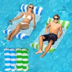 Matelas gonflable coloré pour loisirs aquatiques