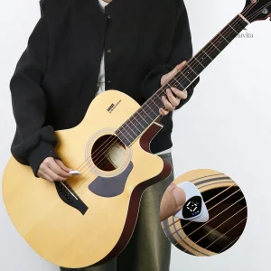 Accessoire 2 en 1 pratique pour guitare acoustique et électrique