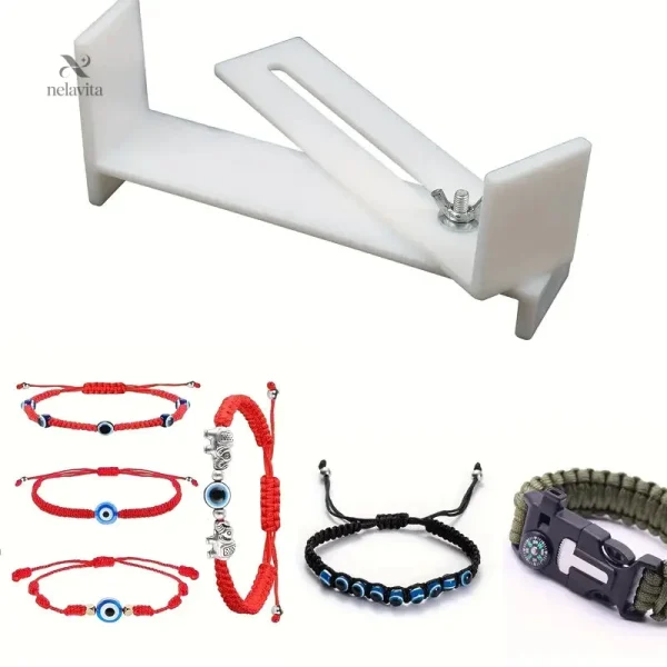 Équipement pour design de bracelets en fil et macramé