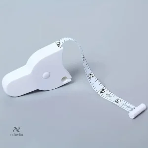 Mètre ruban de fitness avec verrouillage – Outil de mesure corps pour suivi musculaire, taille et perte de poids