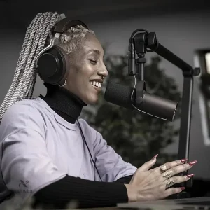 Micro Studio Dynamique Type Broadcast pour Podcast et Streaming