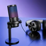 Accessoire idéal pour chant, podcasts et gaming, microphone USB