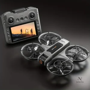 Quadricoptère Compact 22,5 cm pour Vol Rapide