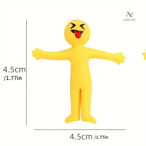 Emoji jaunes en miniatures, parfaits pour soirées et célébrations