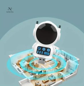 Humidificateur original en forme d'astronaute pour un air sain