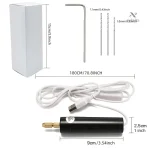 Mini perceuse électrique rechargeable pour le DIY et les bijoux