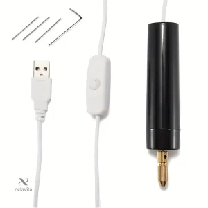 Perceuse Électrique USB pour Projets de Détail