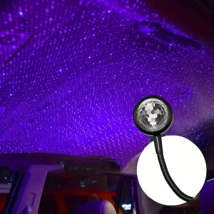 Mini projecteur d'ambiance, lumières colorées pour événements
