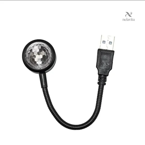 Luminaires de fête : projecteur disco USB pour animations