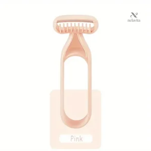 Mini Rasoir de Sécurité Femme – Rasoir Manuel Compact & Réutilisable pour Épilation Douce