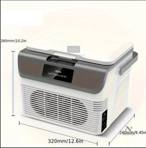 Réfrigérateur de voyage pratique pour le bureau et les loisirs