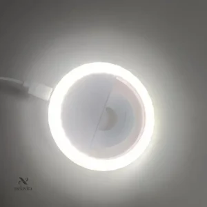 Mini Ring Light LED Clip pour Smartphone – Lampe Selfie Rechargeable pour Photos, Vidéos et Maquillage