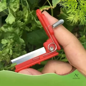 Mini sécateur de précision pour jardinage et récolte