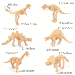 Mini dinosaures à assembler pour l'apprentissage ludique