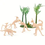 Kit de fouilles archéologiques avec squelettes miniatures