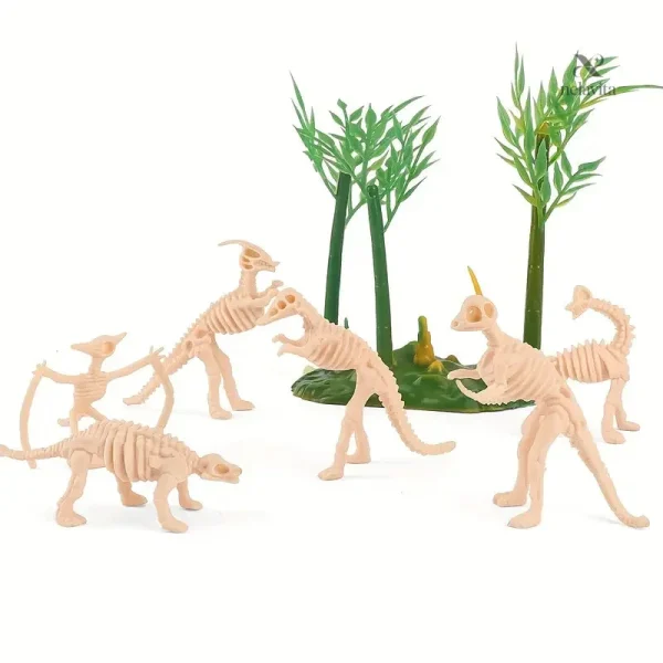 Kit de fouilles archéologiques avec squelettes miniatures