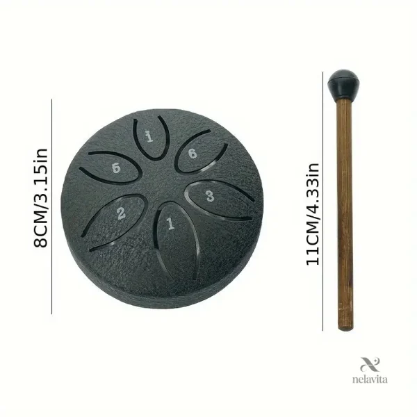 Tambour à langue, parfait pour créer des ambiances sereines