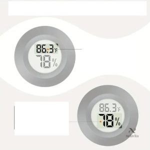 Thermomètre hygromètre numérique pour un usage domestique