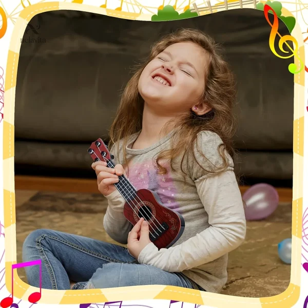 Ukulélé ludique, parfait pour l'apprentissage musical