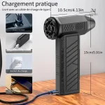 Mini ventilateur portable rechargeable USB pour un confort optimal
