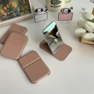 Miroir de maquillage pratique pour retouches beauté quotidiennes