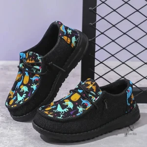 Chaussures sans lacets confortables pour garçons
