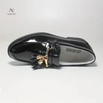 Mocassins garçon vernis, style chic et raffiné
