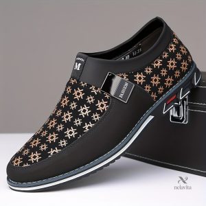 Mocassins habillés décontractés pour hommes avec des couleurs assorties