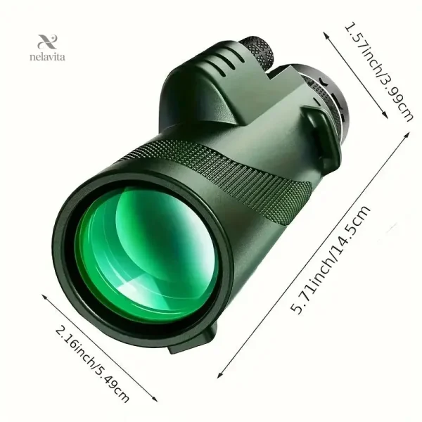 Télescope portable avec lentille grand angle pour voyages