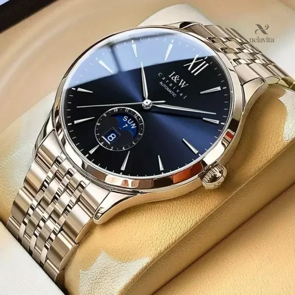 montre-homme-automatique-elegante-acier-inoxydable-argent-joeja3-1