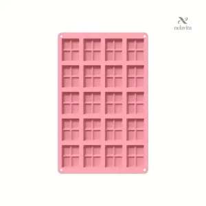 Moule en Silicone 24 Cavités pour Mini Barres d’Alimentation – Chocolat, Céréales et Snacks Maison